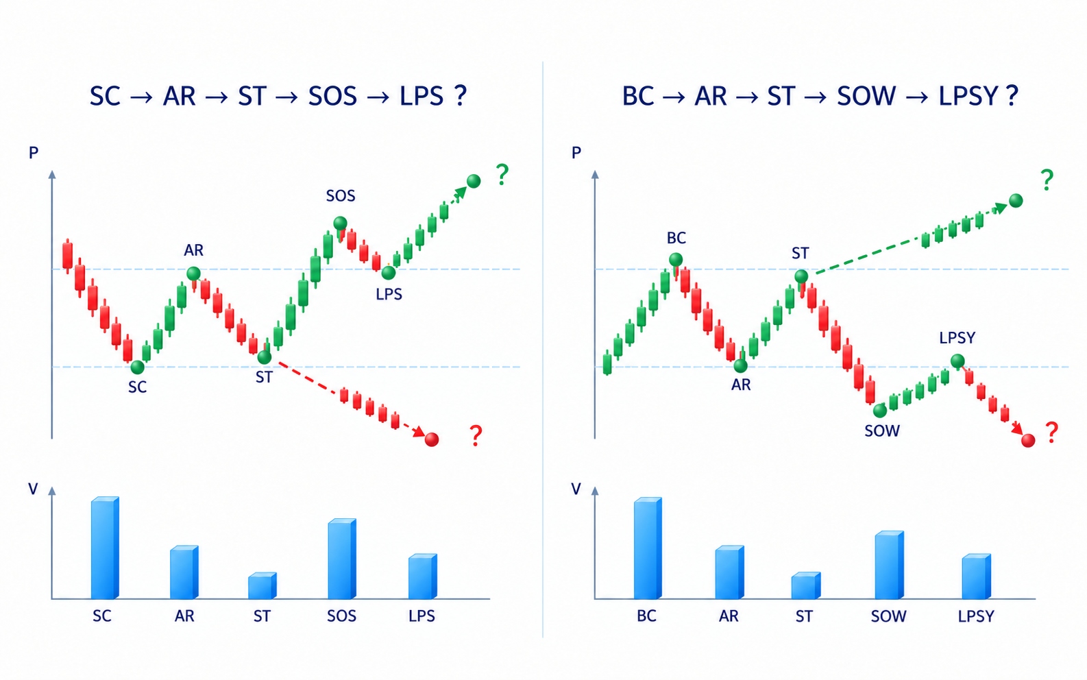 Teaching cycle of accumulation, markup, distribution and markdown is an interpretation to test
