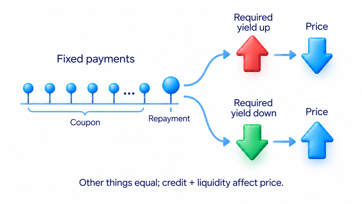 Required yield and fixed-payment price