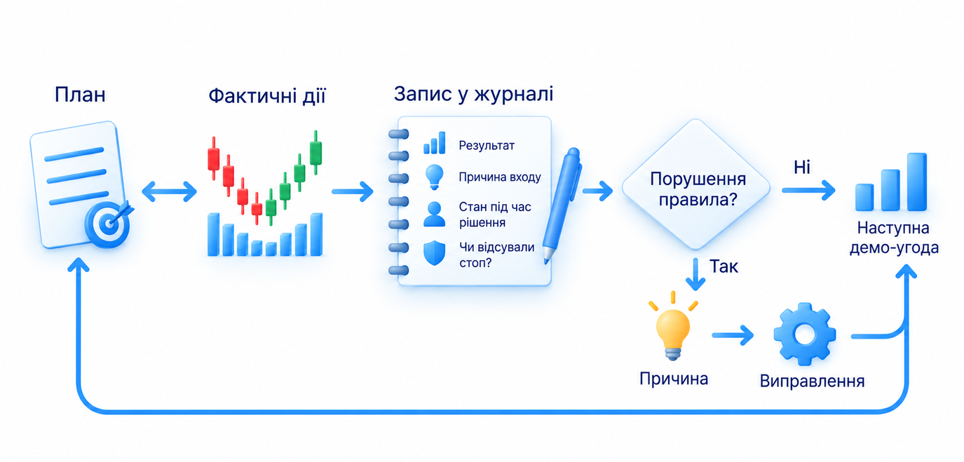 Правила та журнал