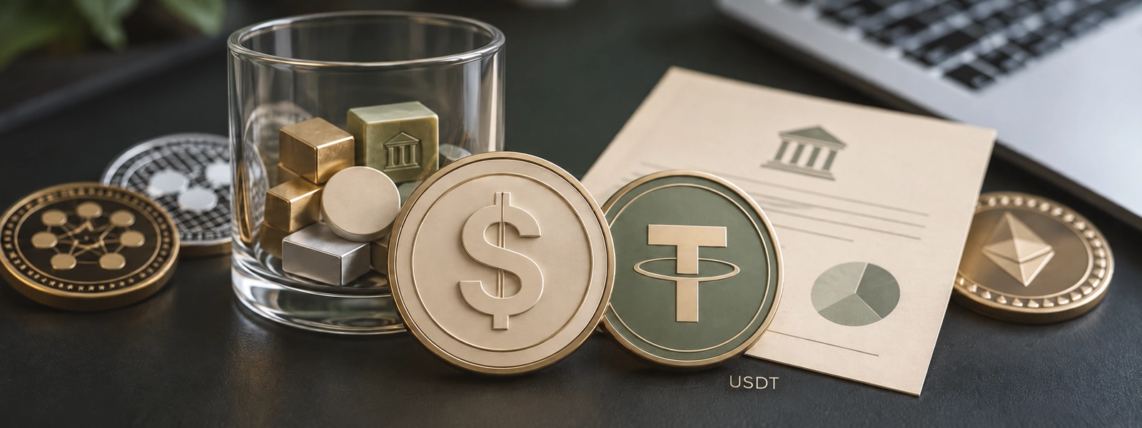 Стейблкоїни та Tether (USDT)
